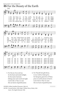 For the Beauty of the Earth | Hymnary.org
