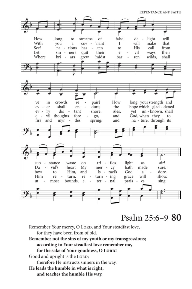 Hymns to the Living God 79. Ho! ye that thirst, approach the spring