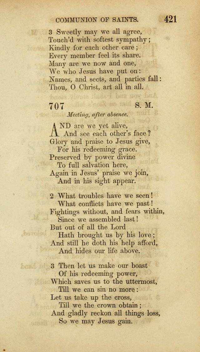 Hymns for the Use of the Methodist Episcopal Church. Rev. ed. 707. And