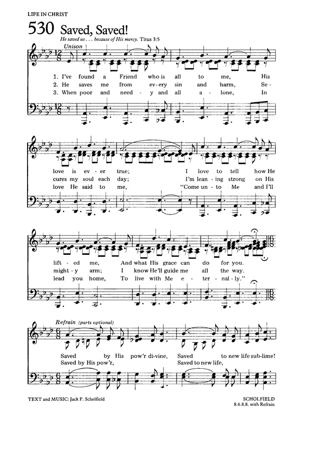 The Hymnal for Worship and Celebration 532. O happy day