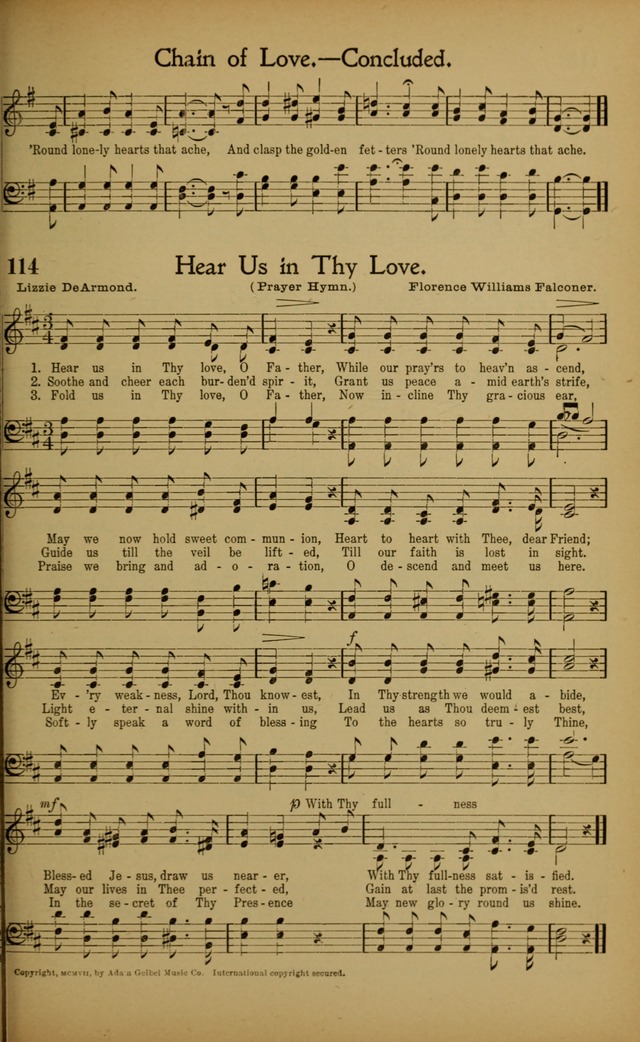 Hymns We Love, for Sunday Schools and All Devotional