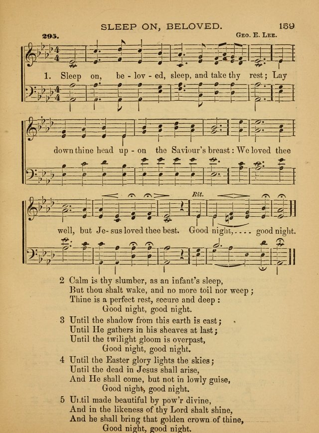 Hymns of the Advent 295. Sleep on, beloved, sleep, and take thy rest