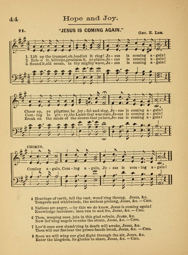 Hymns of the Advent 71. Lift up the trumpet, oh, loud let it ring