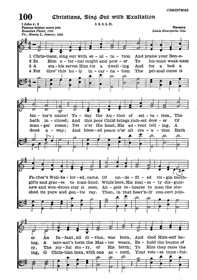 Christians, sing out with exultation