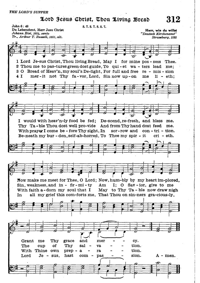 The Lutheran Hymnal page 491