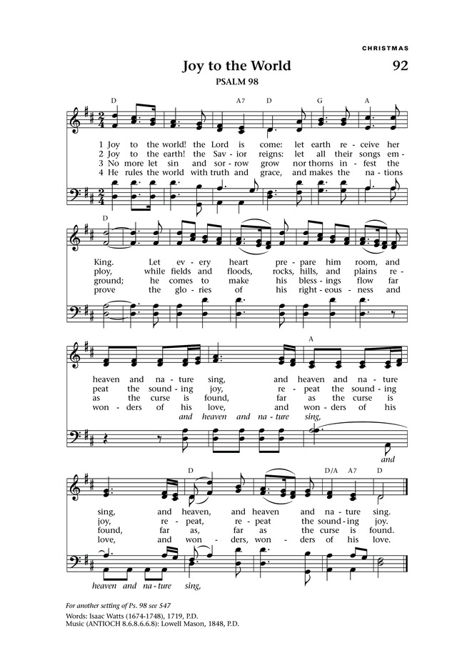 Lift Up Your Hearts psalms, hymns, and spiritual songs page 103