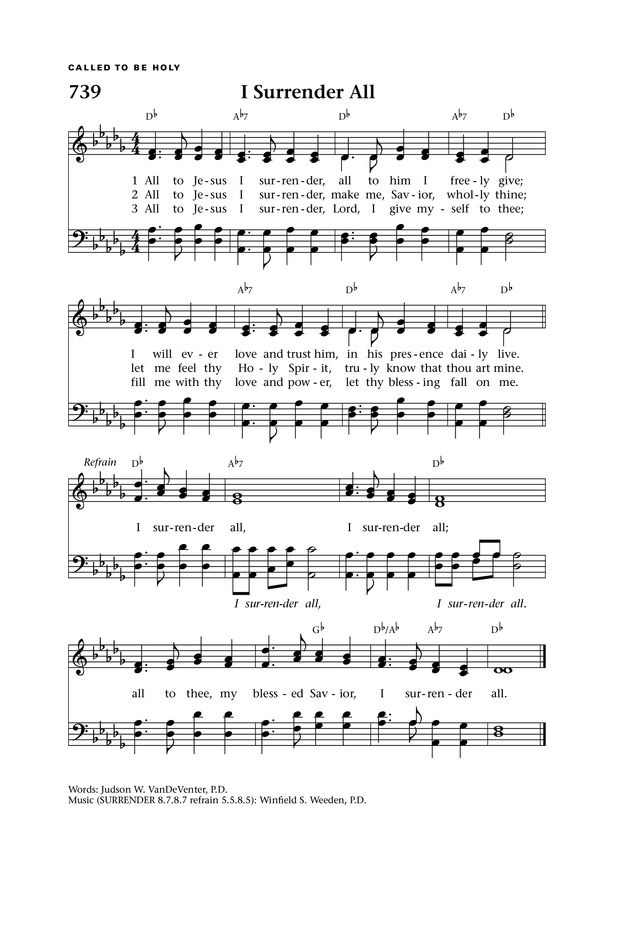 Lift Up Your Hearts psalms, hymns, and spiritual songs page 815