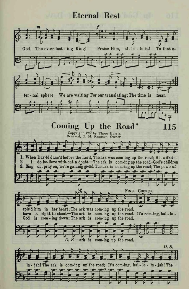 Melodies of Praise 114. Time's clock is striking the hour