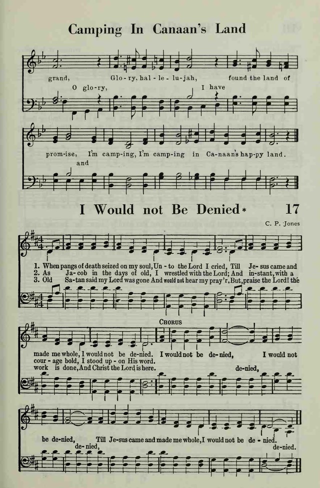 Camping in Canaan's Land