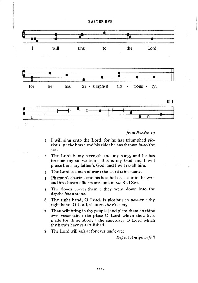 Song of Moses and Israel