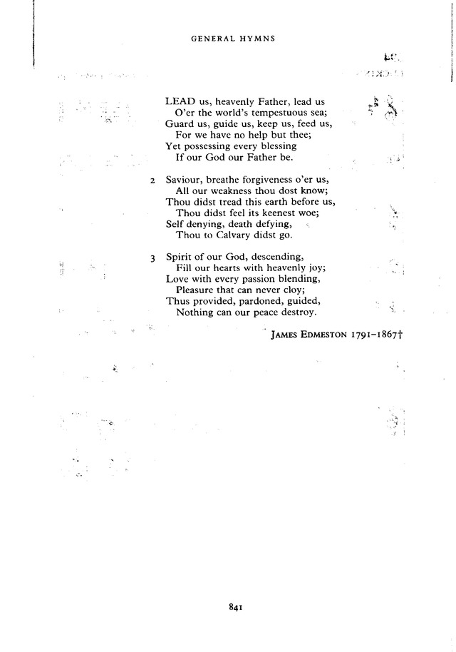 The New English Hymnal 393. Lead us, heavenly Father, lead us