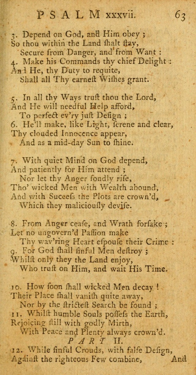 A New Version of the Psalms of David fitted to the Tunes used in