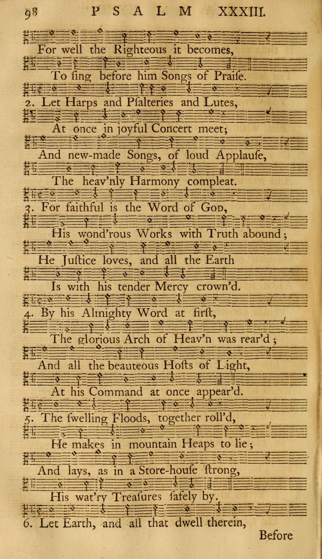 The Psalms of David with the Ten Commandments, Creed, Lord's Prayer