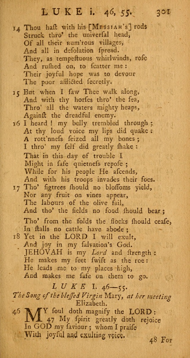 My soul doth magnify the Lord; My spirit greatly doth rejoice