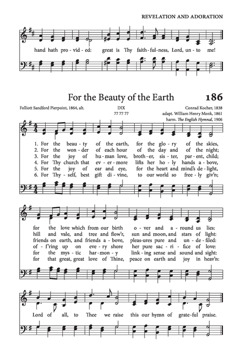 For the Beauty of the Earth | Hymnary.org