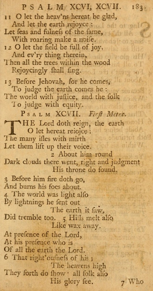 The Psalms, Hymns, and Spiritual Songs of the Old and NewTestament