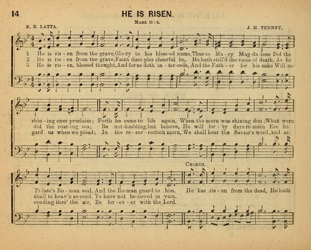 He is risen from the grave