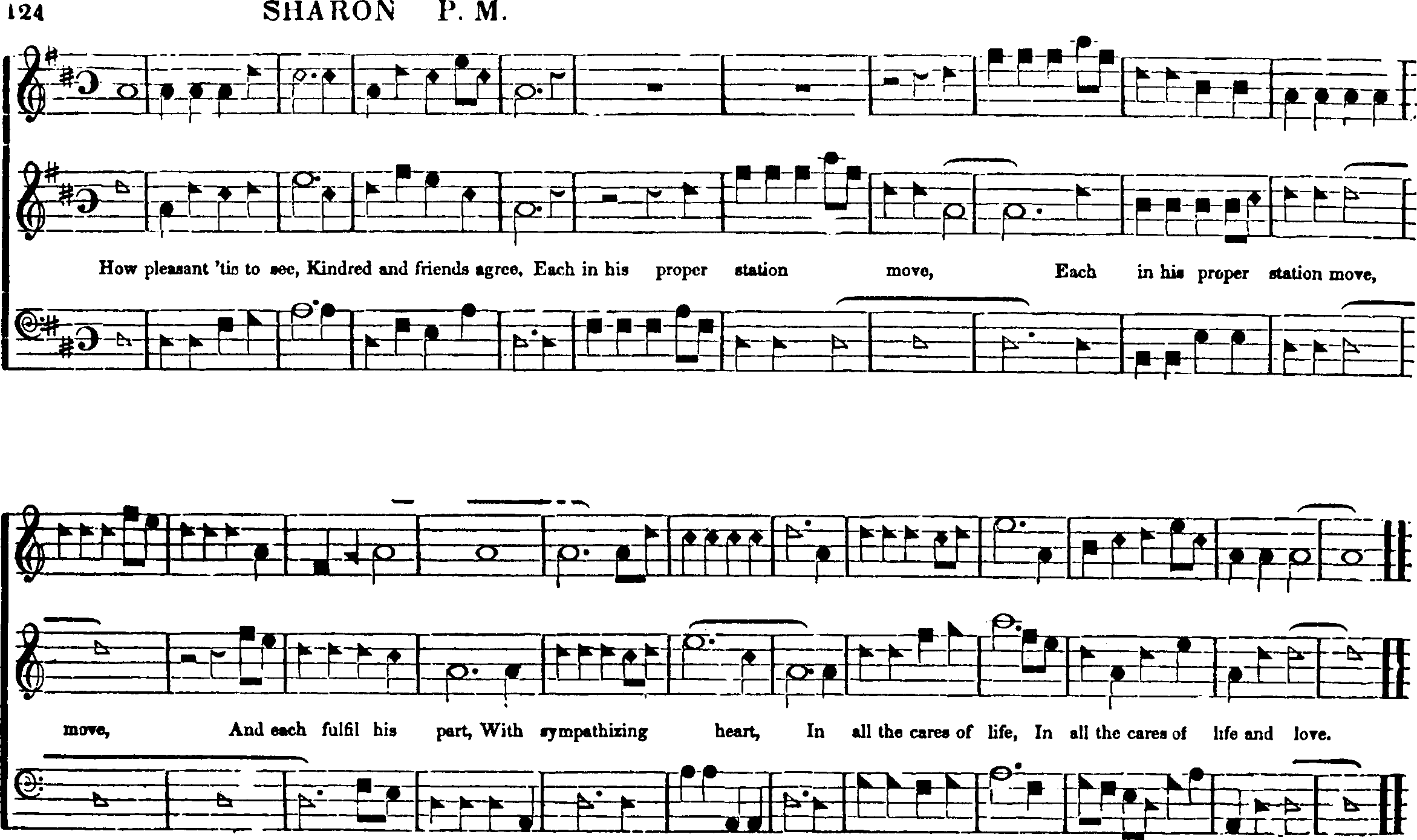 SHARON (Southern Harmony)