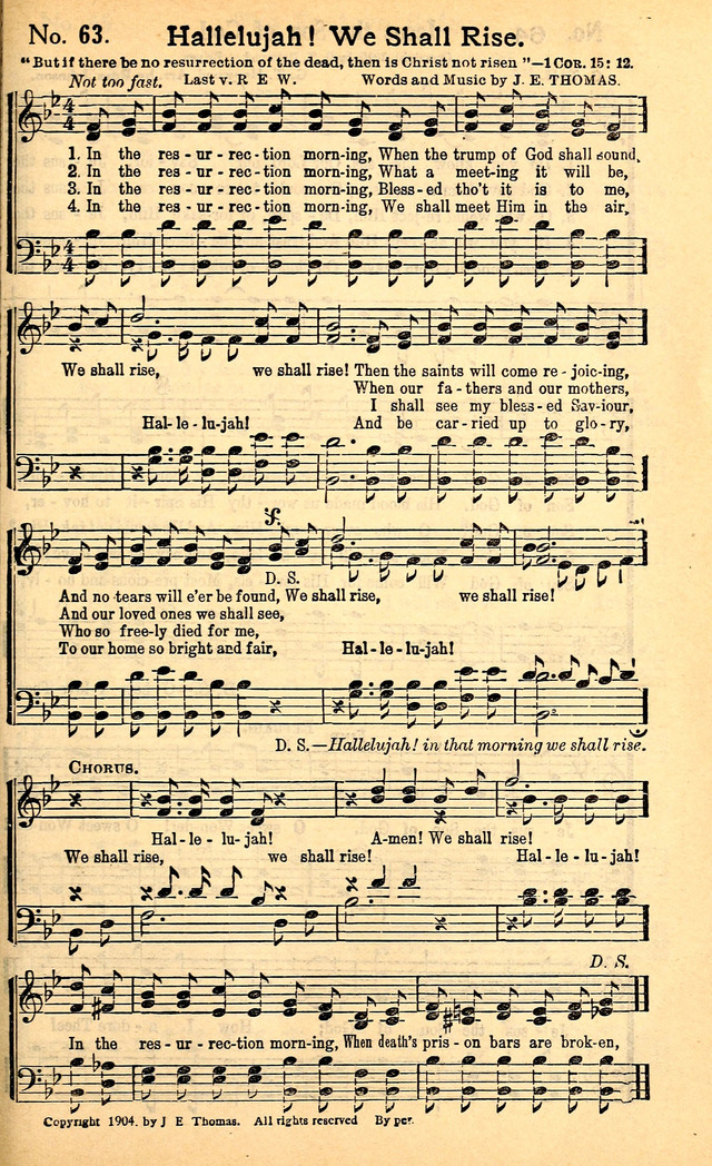 Hallelujah, We Shall Rise