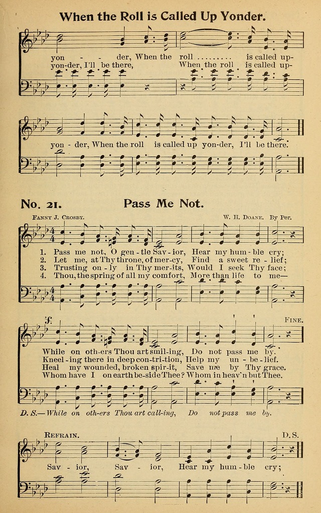 Soul Winning Songs 20. When the trumpet of the Lord shall sound, and time shall be no more