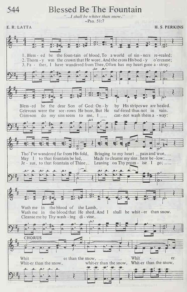 Blessed Be the Fountain