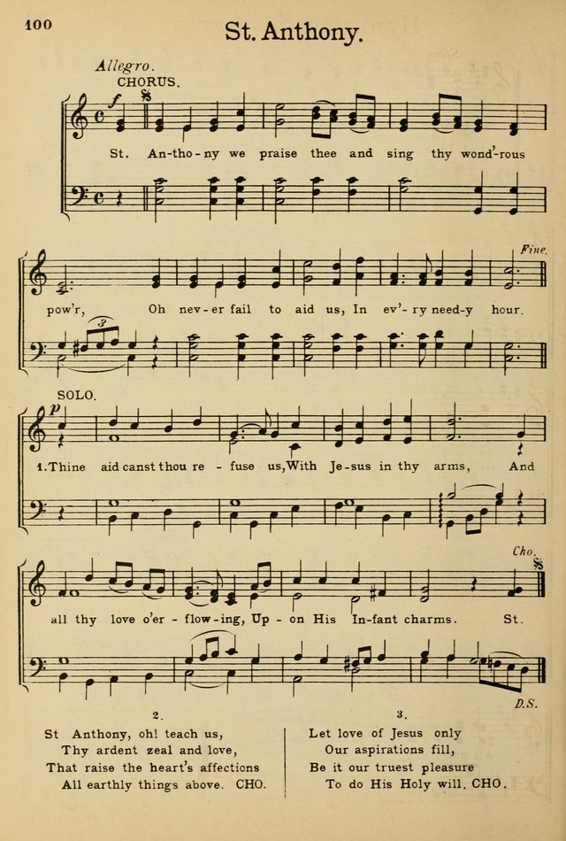 Saint Anthony we praise thee