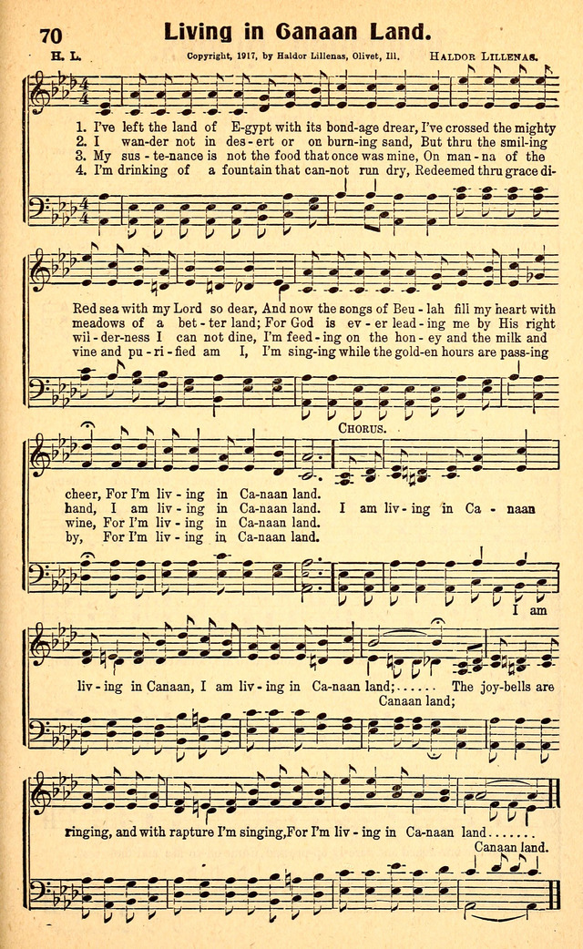 Living in Canaan land