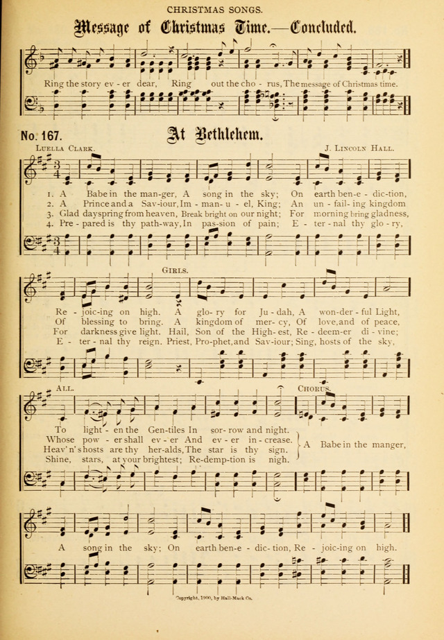 The Service of Praise 166. Sweetly chime the merry Christmas bells