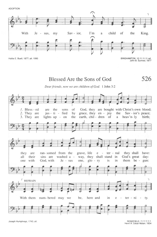 Trinity Hymnal (Rev. ed.) 525. My Father is rich in houses and lands