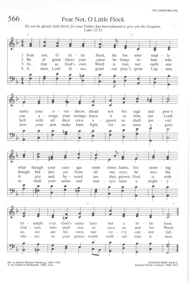 Have No Fear Little Flock