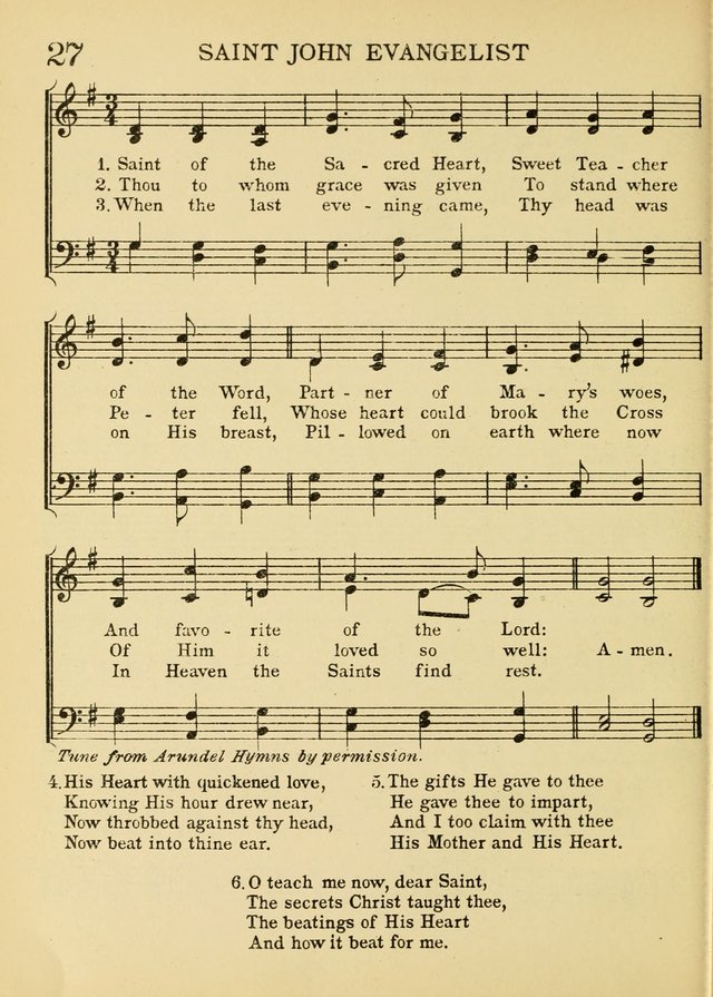 A Treasury of Catholic Song comprising some two hundred hymns from