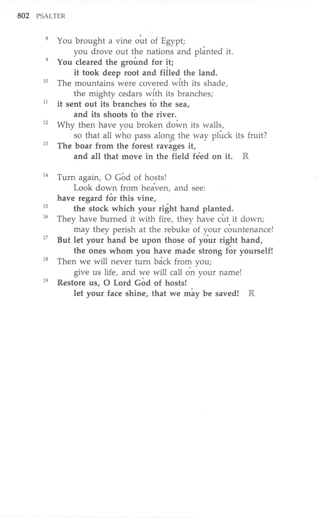 The United Methodist Hymnal 801. I am the vine; you are the branches