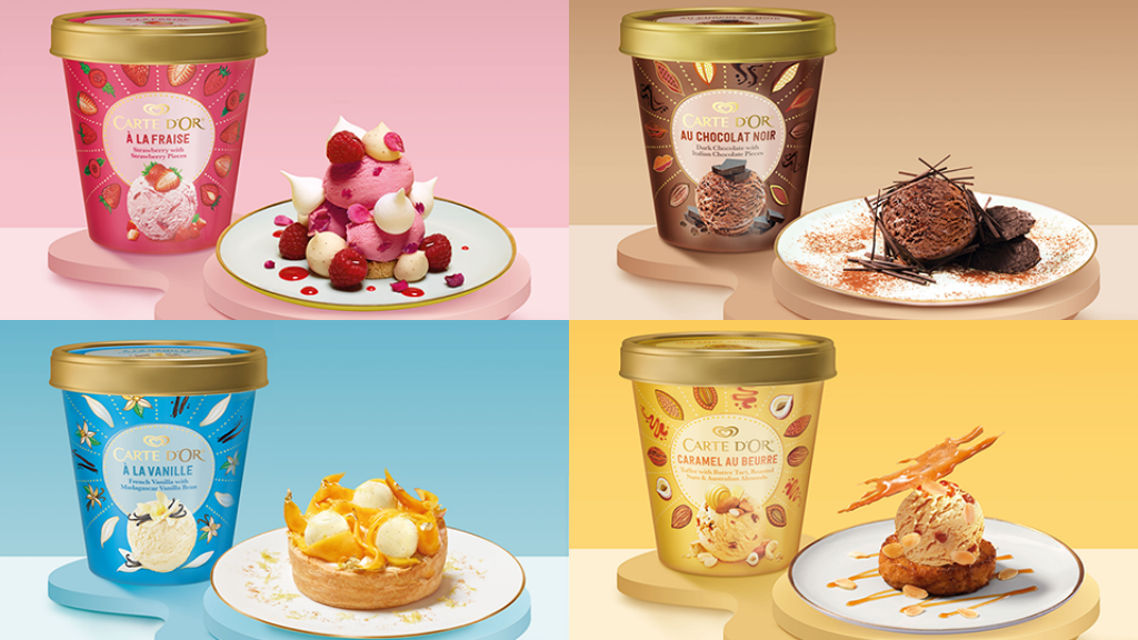 Wall’s Malaysia Debuts 4 New Carte D’Or Ice Cream Flavours