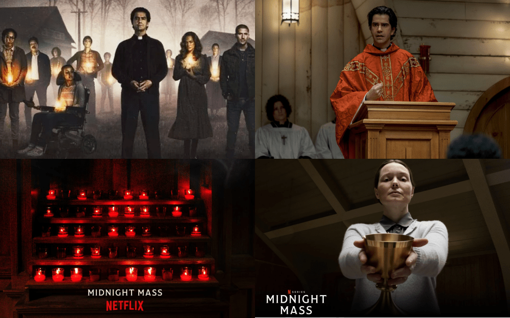 Netflix's "Midnight Mass" Review You'll Want To Pray With The Lights