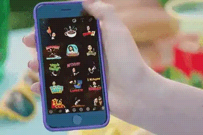Snapchat Now Supports Bitmoji Stickers