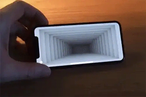 Check Out This Optical Illusion Using an iPhone X and Face Tracking