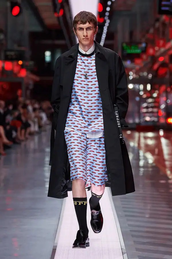 Ferrari Debuts First Runway Collection Fashion Menswear Womenswear