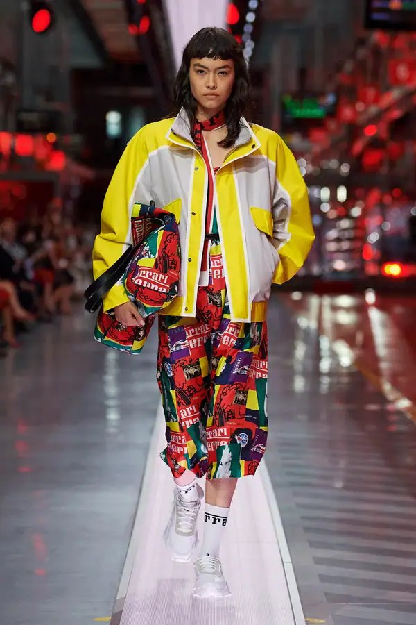 Ferrari Debuts First Runway Collection Fashion Menswear Womenswear