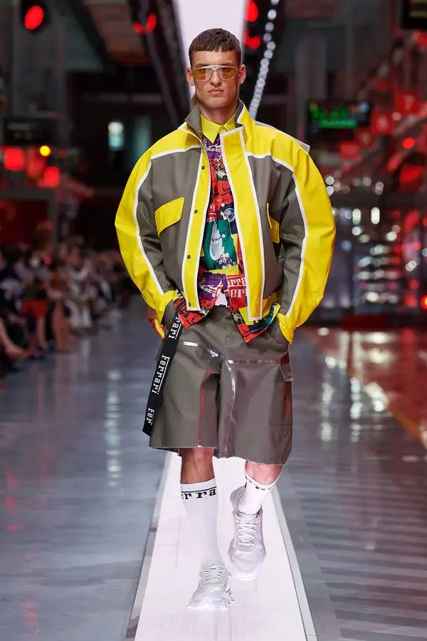 Ferrari Debuts First Runway Collection Fashion Menswear Womenswear