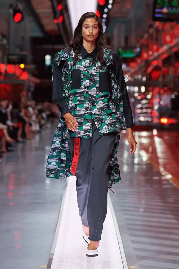 Ferrari Debuts First Runway Collection Fashion Menswear Womenswear
