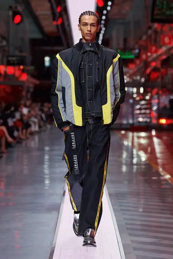 Ferrari Debuts First Runway Collection Fashion Menswear Womenswear