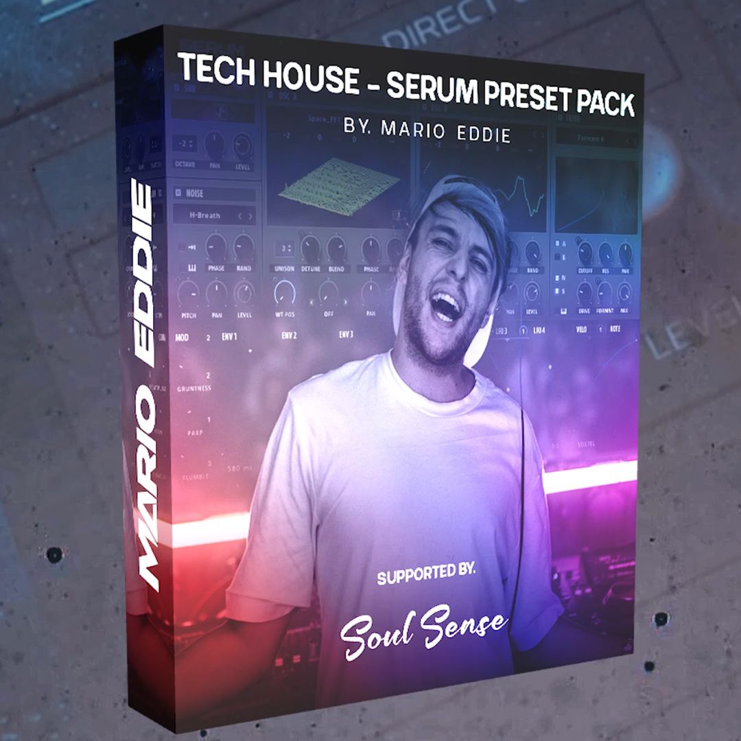Tech House Serum Preset Pack By. Mario Eddie [Vol.1] by Mario Eddie