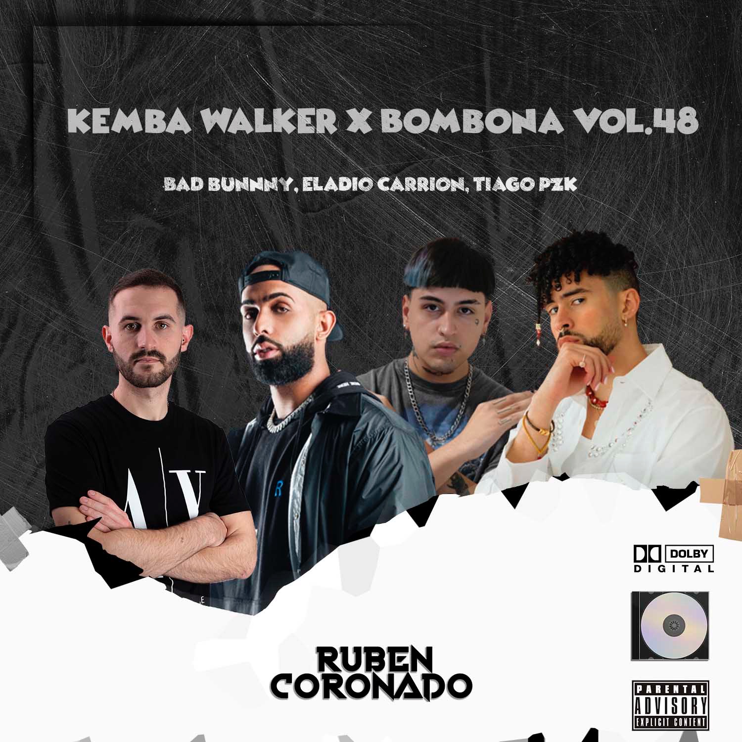 Kemba Walker x Bombona Vol.48 Eladio Carrión, Bad Bunny, Tiago PZK