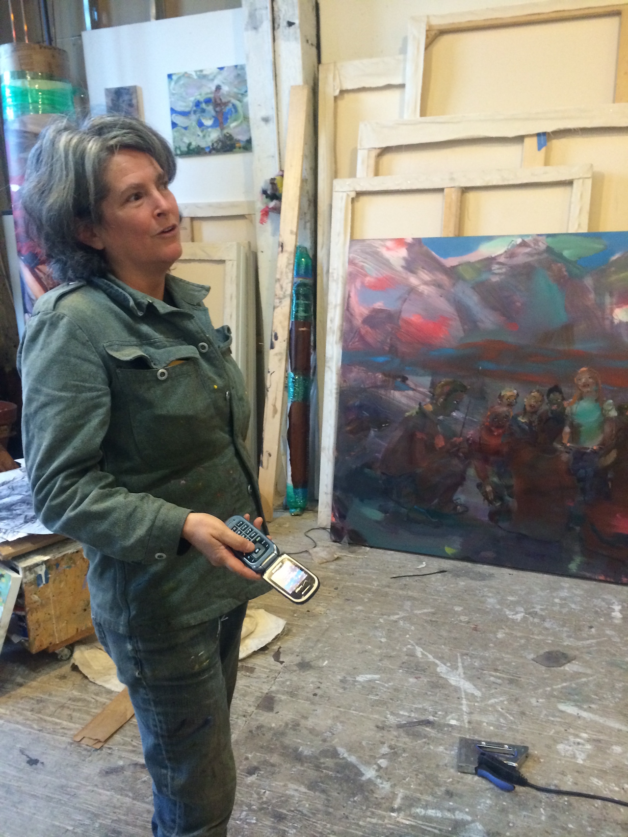 Beer with a Painter Angela Dufresne