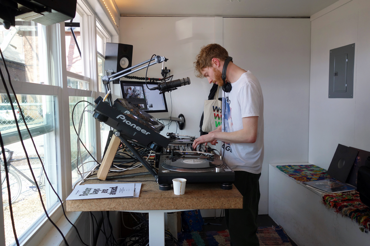 A New Independent Radio Station Broadcasts from a Brooklyn Shipping