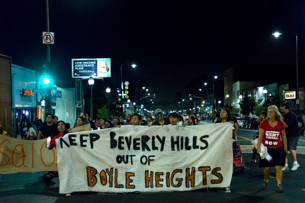 Activists in LA’s Boyle Heights Serve Galleries with Eviction Notices