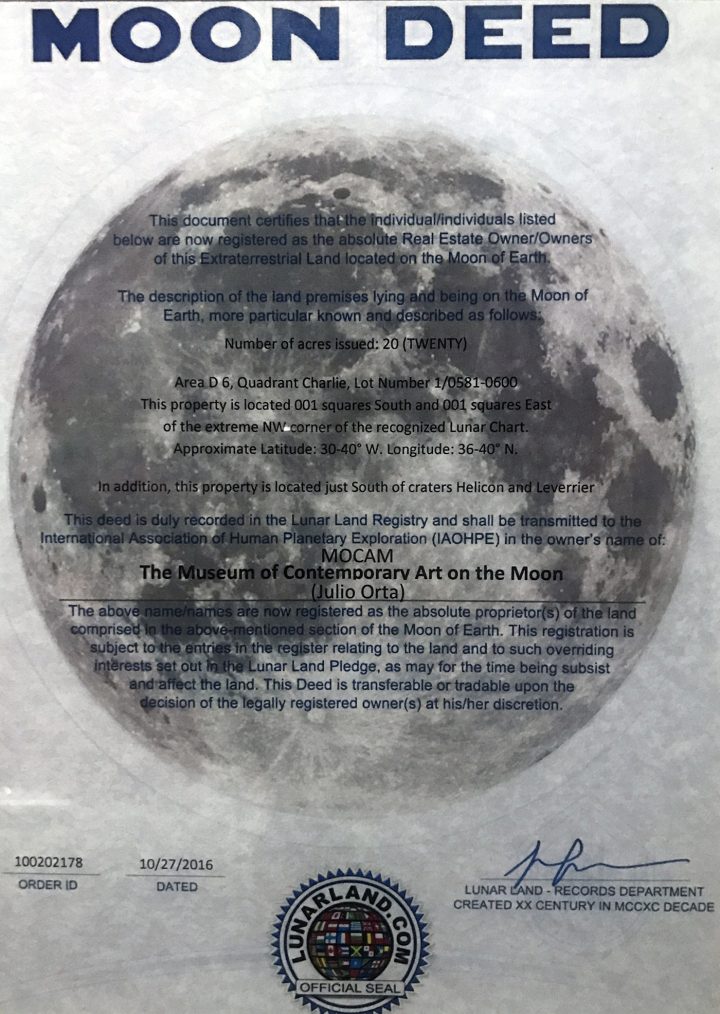 Envisioning an Art Museum on the Moon