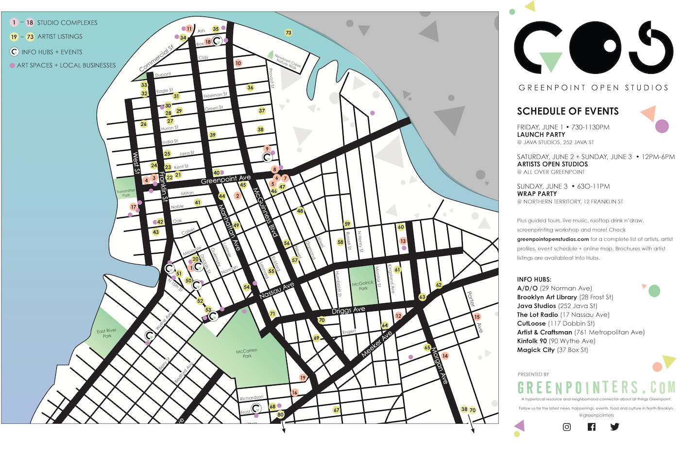 Over 400 Artists Take Part in Greenpoint Open Studios 2018, June 23