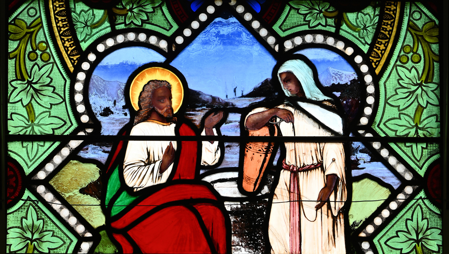 Is a Rare Black Jesus StainedGlass Portrait a Result of White Guilt?