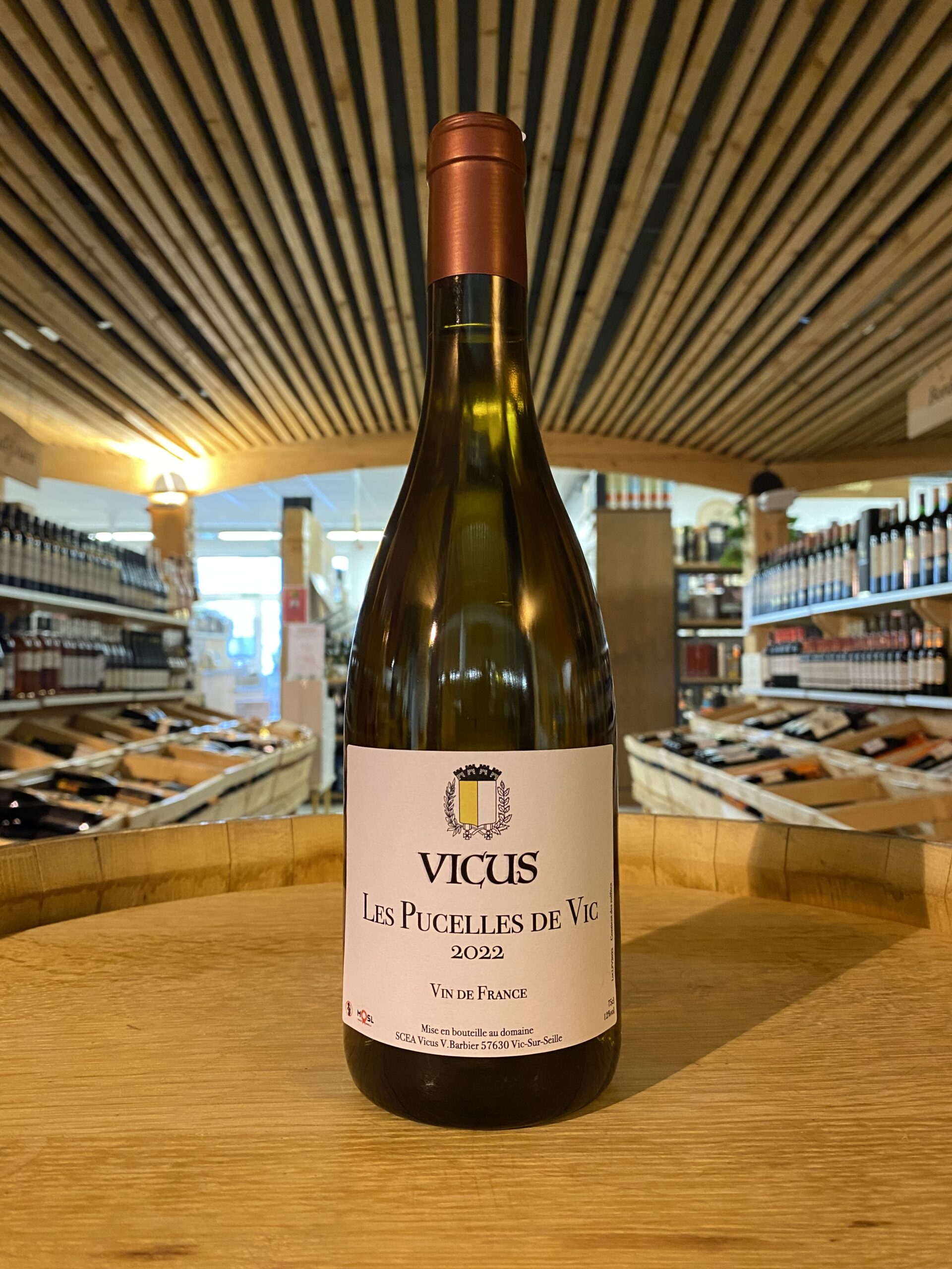 Domaine Vicus VDF "Les Pucelles de Vic" 2022 Hyperboissons Nancy